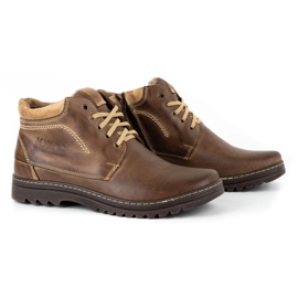 Joker Zapatos de invierno para hombre 508J marrón 3