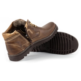 Joker Zapatos de invierno para hombre 508J marrón 5