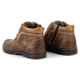 Joker Zapatos de invierno para hombre 508J marrón 6