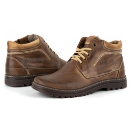 Joker Zapatos de invierno para hombre 508J marrón 7