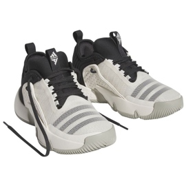 Zapatillas de baloncesto Adidas Trae Unlimited Jr IG0704 blanco 2