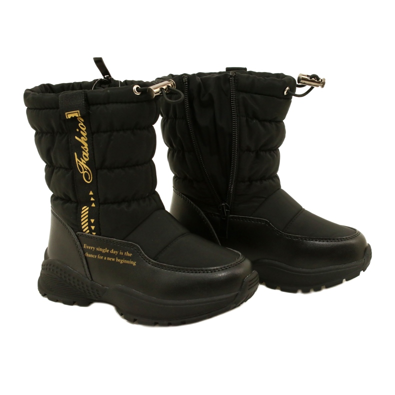 Evento Botas de nieve para niñas Miss Evalo 22DZ23-5274 Negro 5