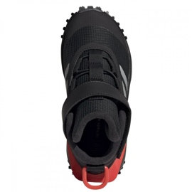 Zapatillas Adidas Fortatrail El K Jr IG7263 negro 2