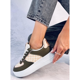 Deportivas mujer Glovi Verde 3