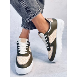 Deportivas mujer Glovi Verde 1