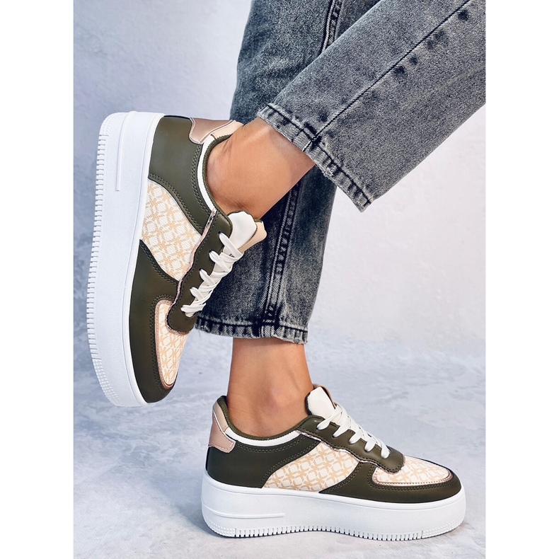 Deportivas mujer Glovi Verde 2 Deportivas mujer Glovi Verde 2