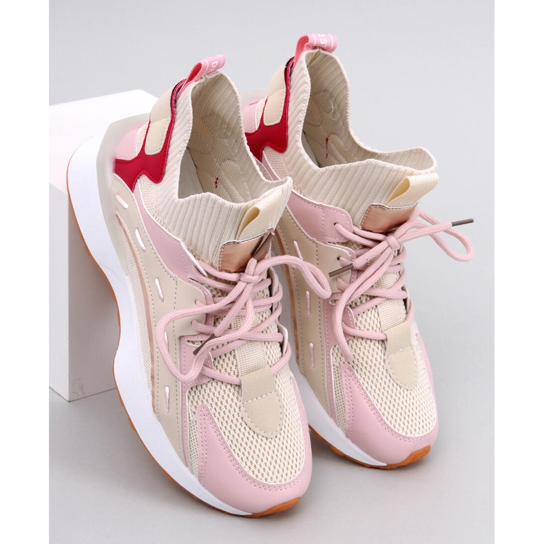 Zapatillas estilo calcetín Boyce Pink rosado 1