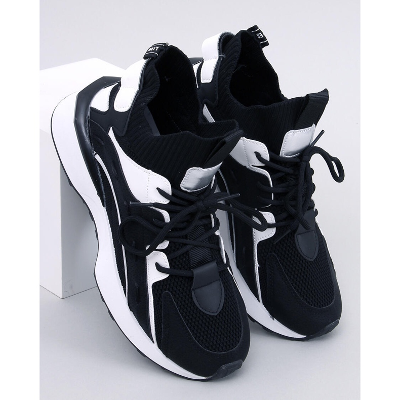 Boyce zapatillas estilo calcetín negras negro 1