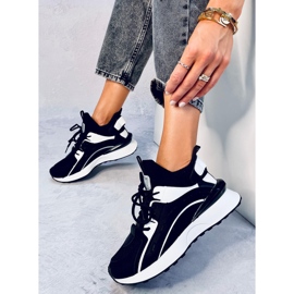 Boyce zapatillas estilo calcetín negras negro 5