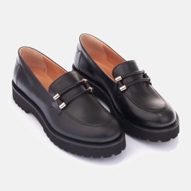 Marco Shoes Mocasines ligeros negro 4