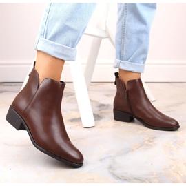 Botas Chelsea de mujer con aislamiento marrón Sergio Leone BT606 5