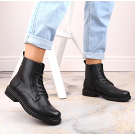 Botas negras clásicas con aislamiento para mujer de Sergio Leone BT590 negro 5