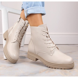 Botas aislantes de mujer, beige, Vinceza 58109 4
