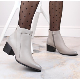 Botas de tacón alto con aislamiento para mujer, gris Sergio Leone BT633 5