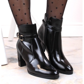 Botas negras de charol con aislamiento para mujer de Sergio Leone BT324 negro 6