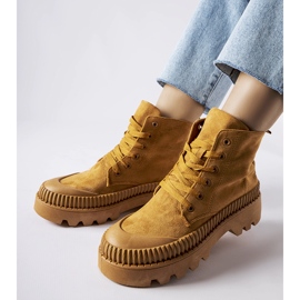 Inna Deportivas altas marrones de ante ecológico Aida marrón 2 Inna Deportivas altas marrones de ante ecológico Aida marrón 2