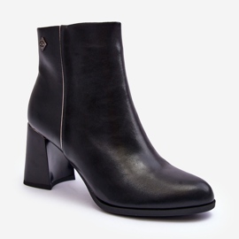 Botines de Piel Negro Popilla 6