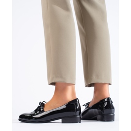 W. Potocki Elegantes zapatos Potocki con cordones negro 3