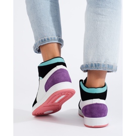 Zapatillas altas de mujer Shelovet multicolor 1