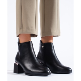 Botines Shelovet de mujer clásicos negros 2