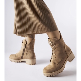 Botas Noha ante ecológico beige con aislamiento 2