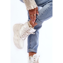 Botas aislantes con plataforma maciza, beige claro Lanleh 6