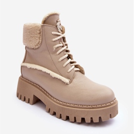 Botas Mujer Piel Beige Lemar Vergo 9