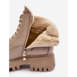Botas Mujer Piel Beige Lemar Vergo 1