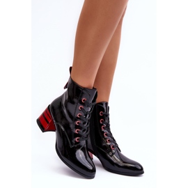 Botas Tacón Charol S.Barski MR870-49 Negro 6