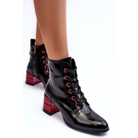 Botas Tacón Charol S.Barski MR870-49 Negro 9