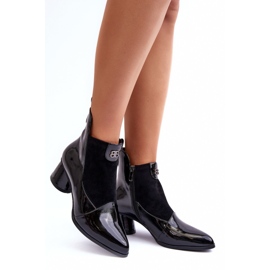 Botas Tacón Piel S.Barski MR870-96 Negro 2
