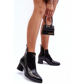 Botas Tacón Piel S.Barski MR870-96 Negro 4