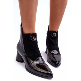 Botas Tacón Piel S.Barski MR870-96 Negro 3