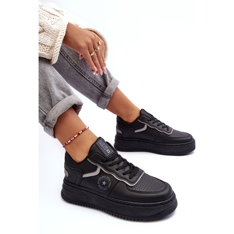 Zapatillas Deportivas Mujer Sneakers Big Star MM274232 Negro 1