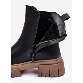 Botas Chelsea masivas con aislamiento Big Star MM274606 Negro 3