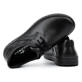 KOMODO Zapatos hombre piel Casual 923K negro 7