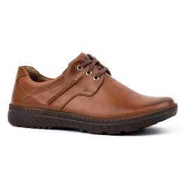 KOMODO Zapatos hombre piel Casual 923K marrón 2