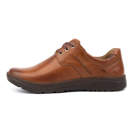 KOMODO Zapatos hombre piel Casual 923K marrón 1