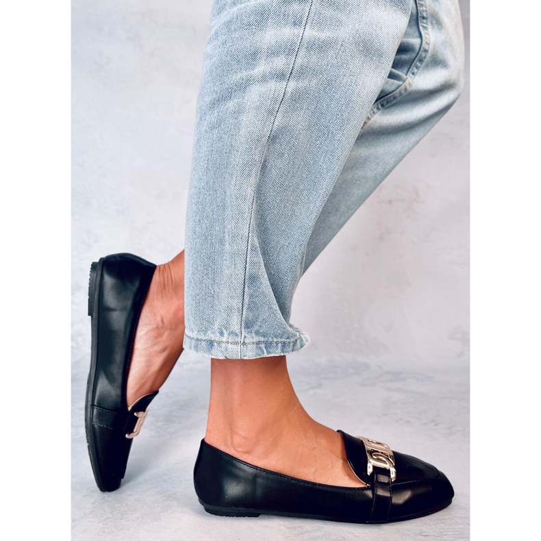 Mocasines mujer Lidia Negro 2