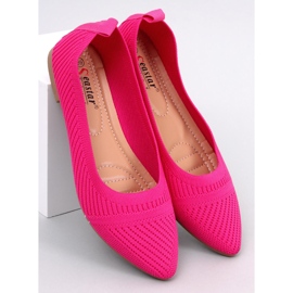 Bailarinas tejidas Kayla Fucsia rosado 1