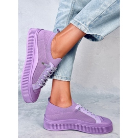 Zapatillas de mujer Sonny Morado violeta 4