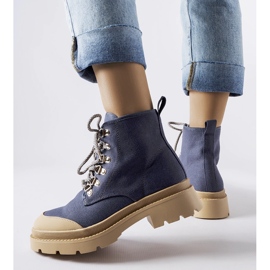 Botas vaqueras de mujer Alicudi azul 2 Botas vaqueras de mujer Alicudi azul 2