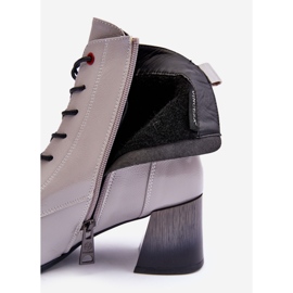 Vinceza Botines Charol Gris Basciano 1