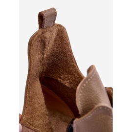 Botines Mujer Piel Con Adorno Beige Lemar Lusanna 4