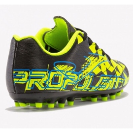 Zapatillas de fútbol Joma Propulsion 2301 Ag Jr PRJW2301AG negro 3