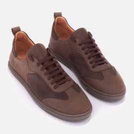 Marco Shoes zapatillas joyce hombre marrón 5