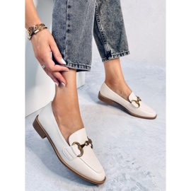 Mocasines mujer Jonna Beige 3