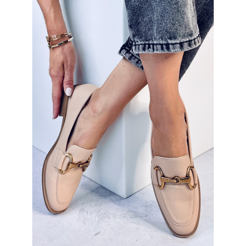 Mocasines mujer Jonna Khaki beige 2