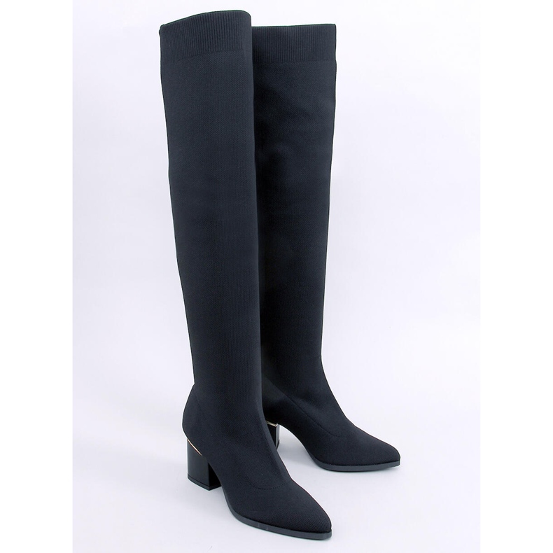 Mckenzie Mosqueteros negros de tacón bajo 1