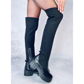 Botas con parte superior flexible Rozier Black negro 4